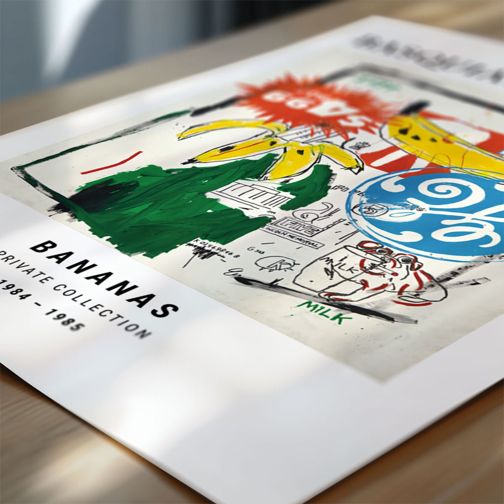 Basquiat and Warhol – Bananas