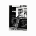Fashion – Cartier (Cheetah at the jewellery store) art poster