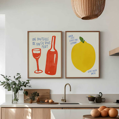 Citat – Un bouteille de vin