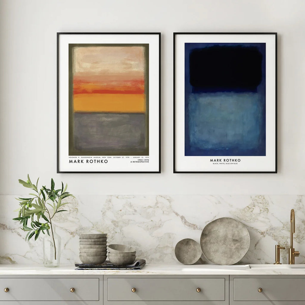 Mark Rothko – Orange, White, Red, Green