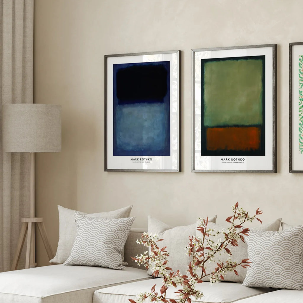 Mark Rothko – Green, Orange, Dark Green