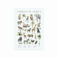 Animals of Africa art poster