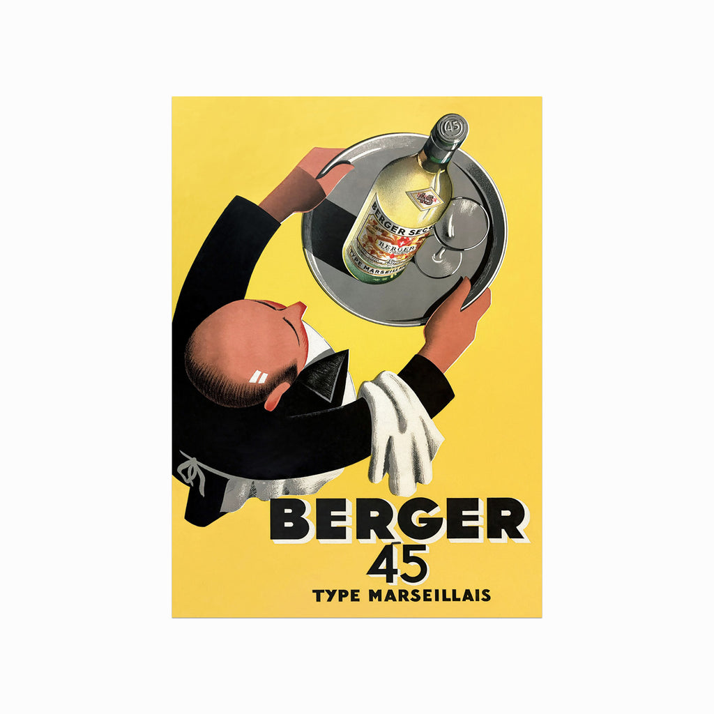 Vintage – Berger 45 art poster