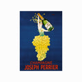 Vintage – Champagne Joseph Perrier art poster