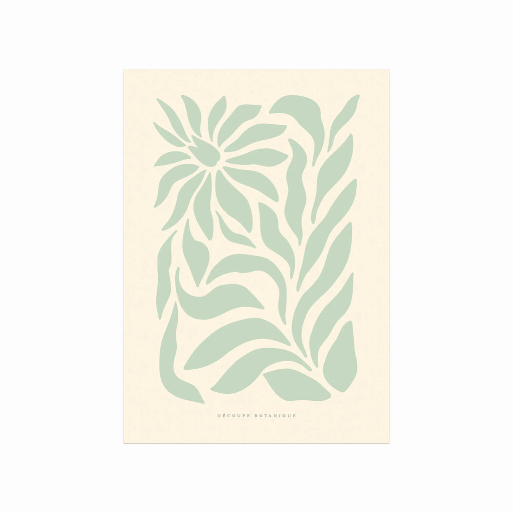 Découpe Botanique 03 art poster