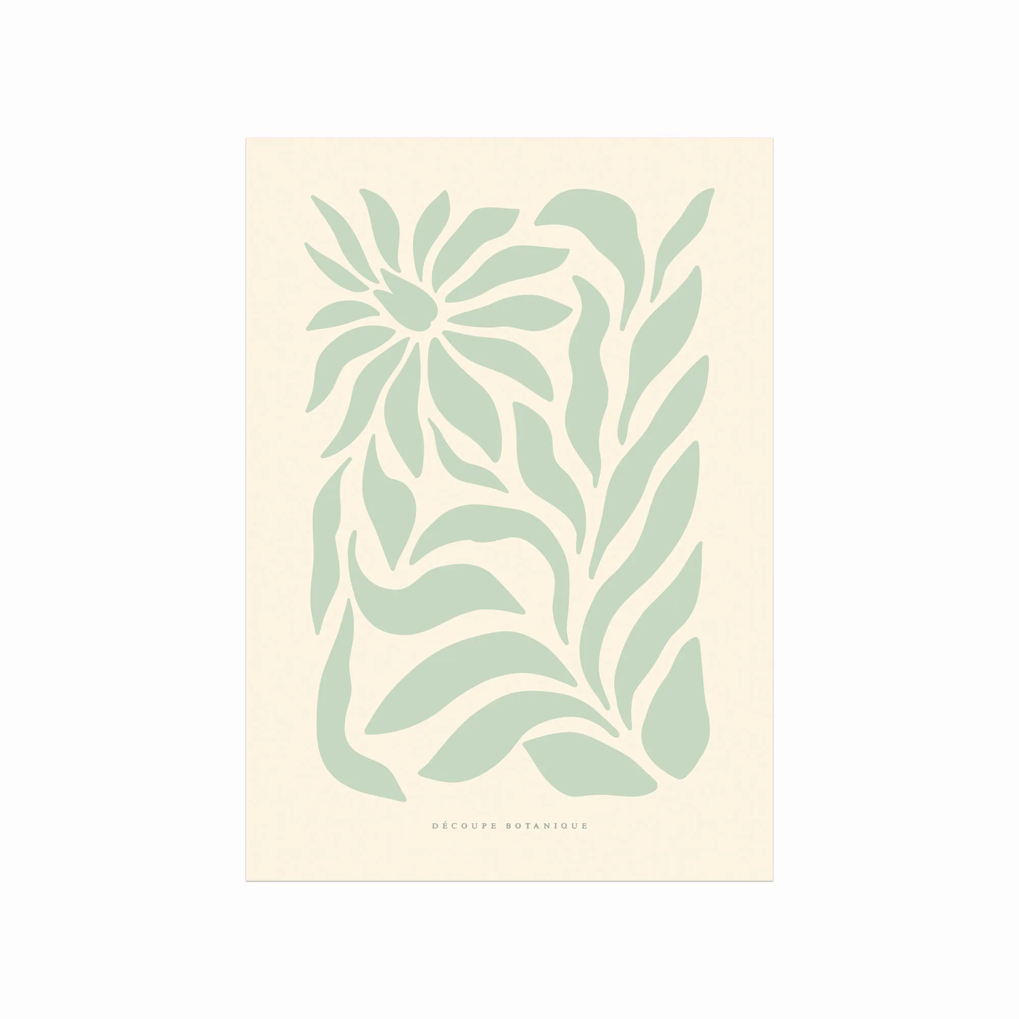 Découpe Botanique 03 art poster