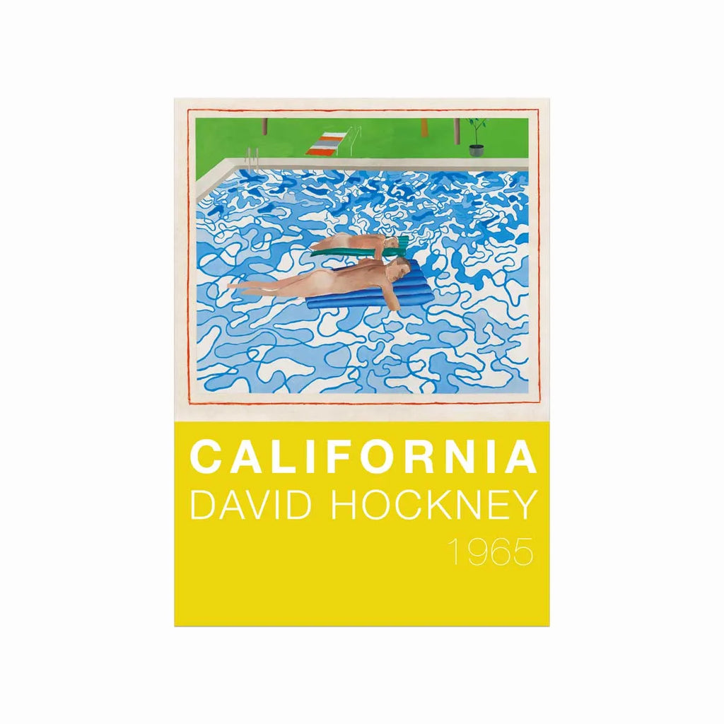 David Hockney – California art poster