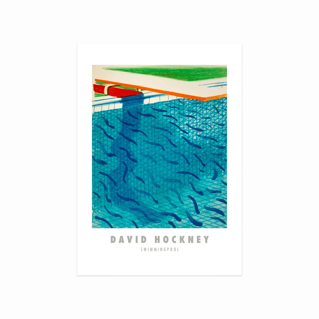 David Hockney – Swimmingpool art poster