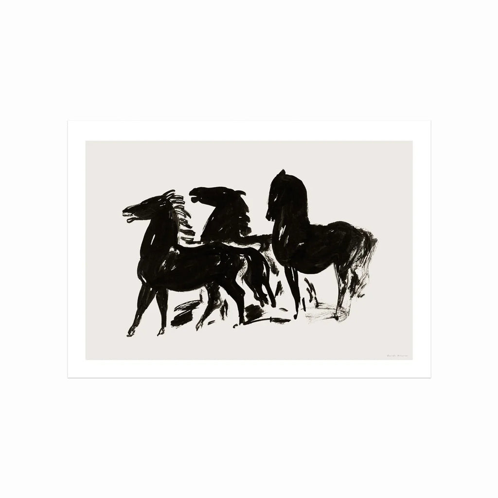 Duarte Pereira – Portuguese Horses art poster