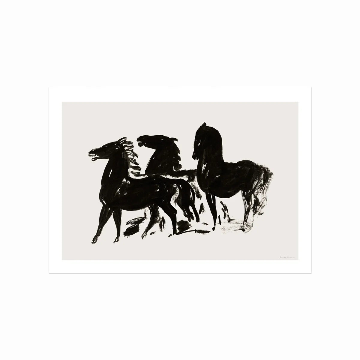Duarte Pereira – Portuguese Horses art poster