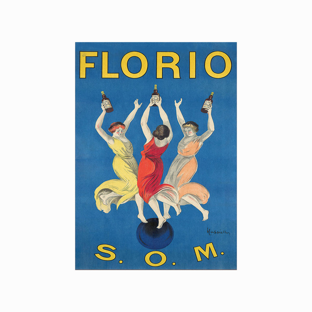 Vintage – Florio SOM art poster