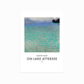 Gustav Klimt – On Lake Attersee art poster