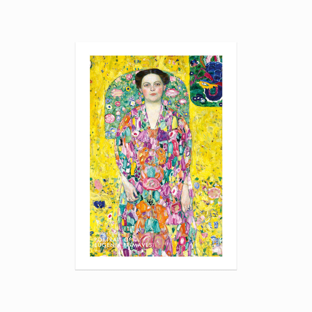 Gustav Klimt – Portrait of Eugenia Primaves art poster