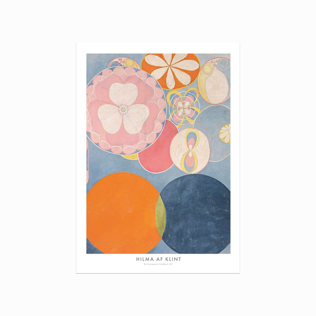 Hilma af Klint – The Ten Largest 02 – Childhood art poster