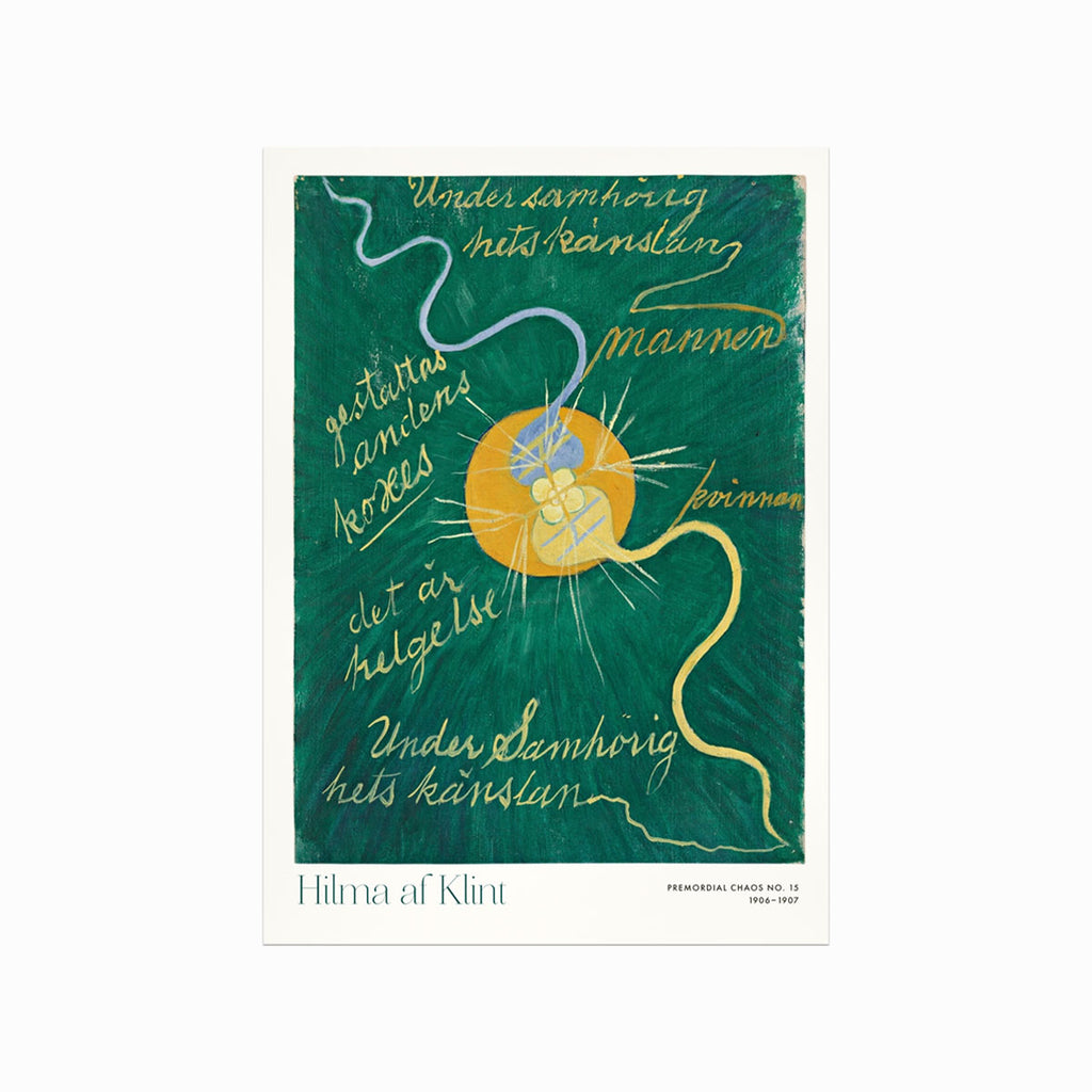 Hilma af Klint – Primordial Chaos No. 15 art poster