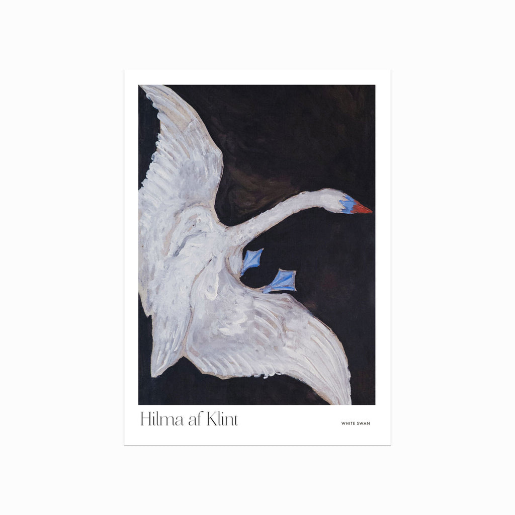 Hilma af Klint – White Swan art poster