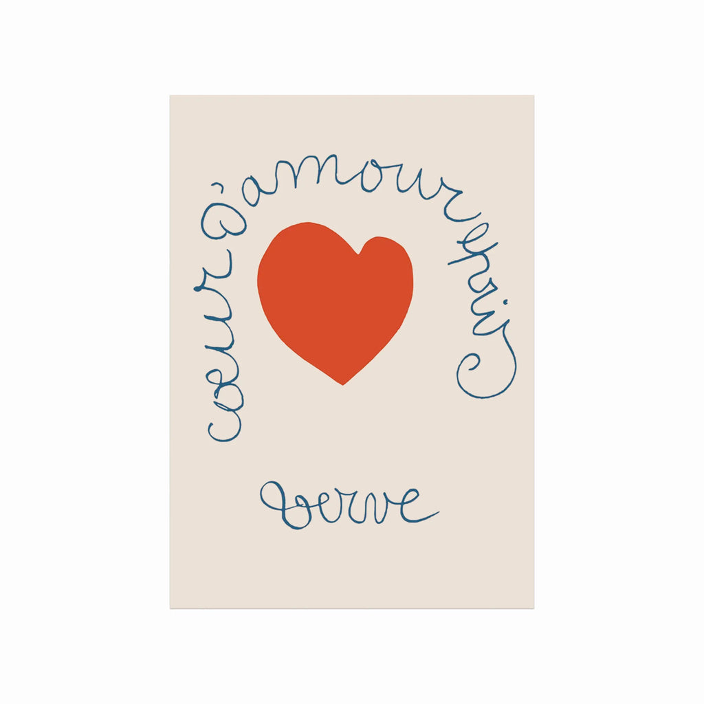 Henri Matisse – Cœur d'amour épris art poster