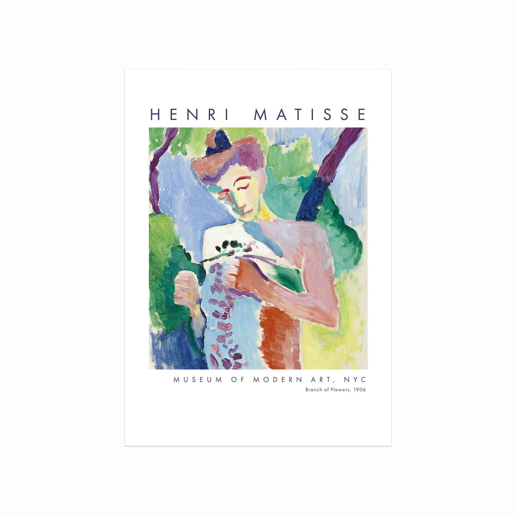 Henri Matisse – Branch of Flowers art poster