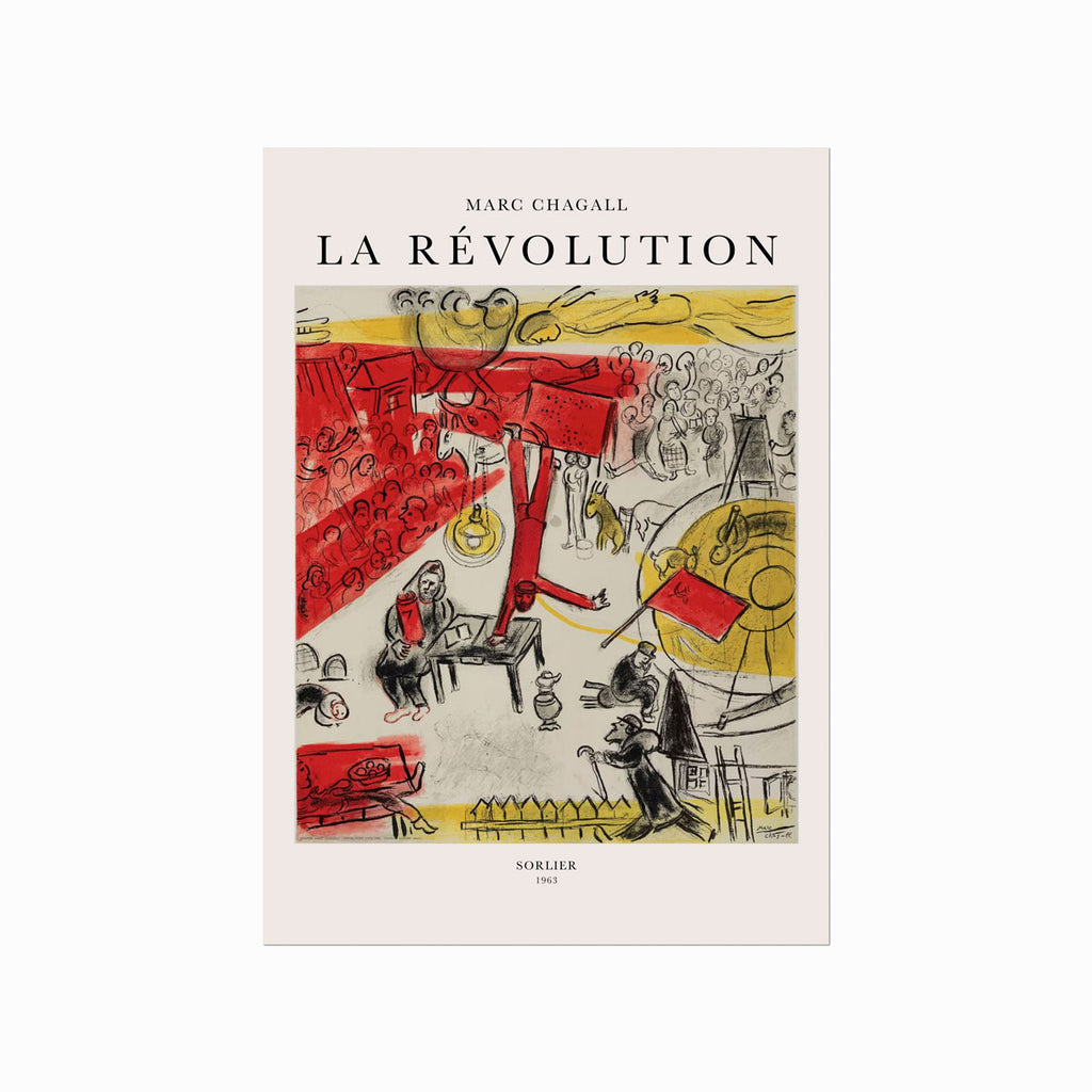 Marc Chagall – La Révolution art poster