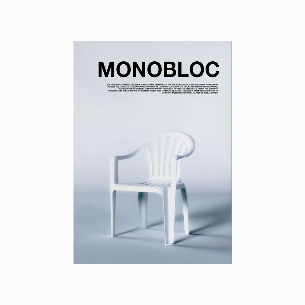 Monobloc Chair art poster