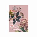 Observe, Accept, Release, Transform art poster