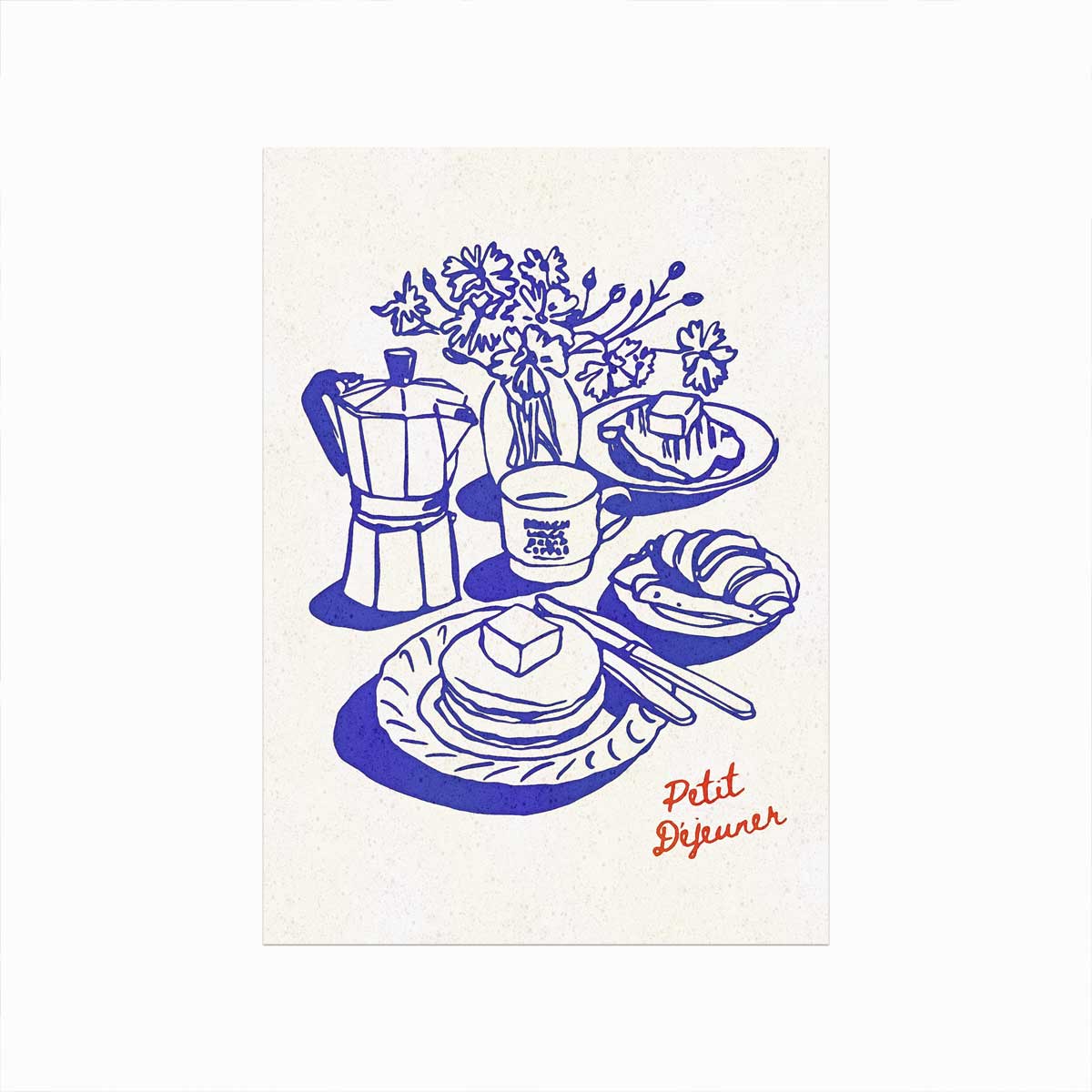 Petit Dejeuner art poster