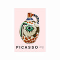 Pablo Picasso – Face with Black Nose 01 art poster