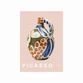Pablo Picasso – Face with Black Nose 02 art poster