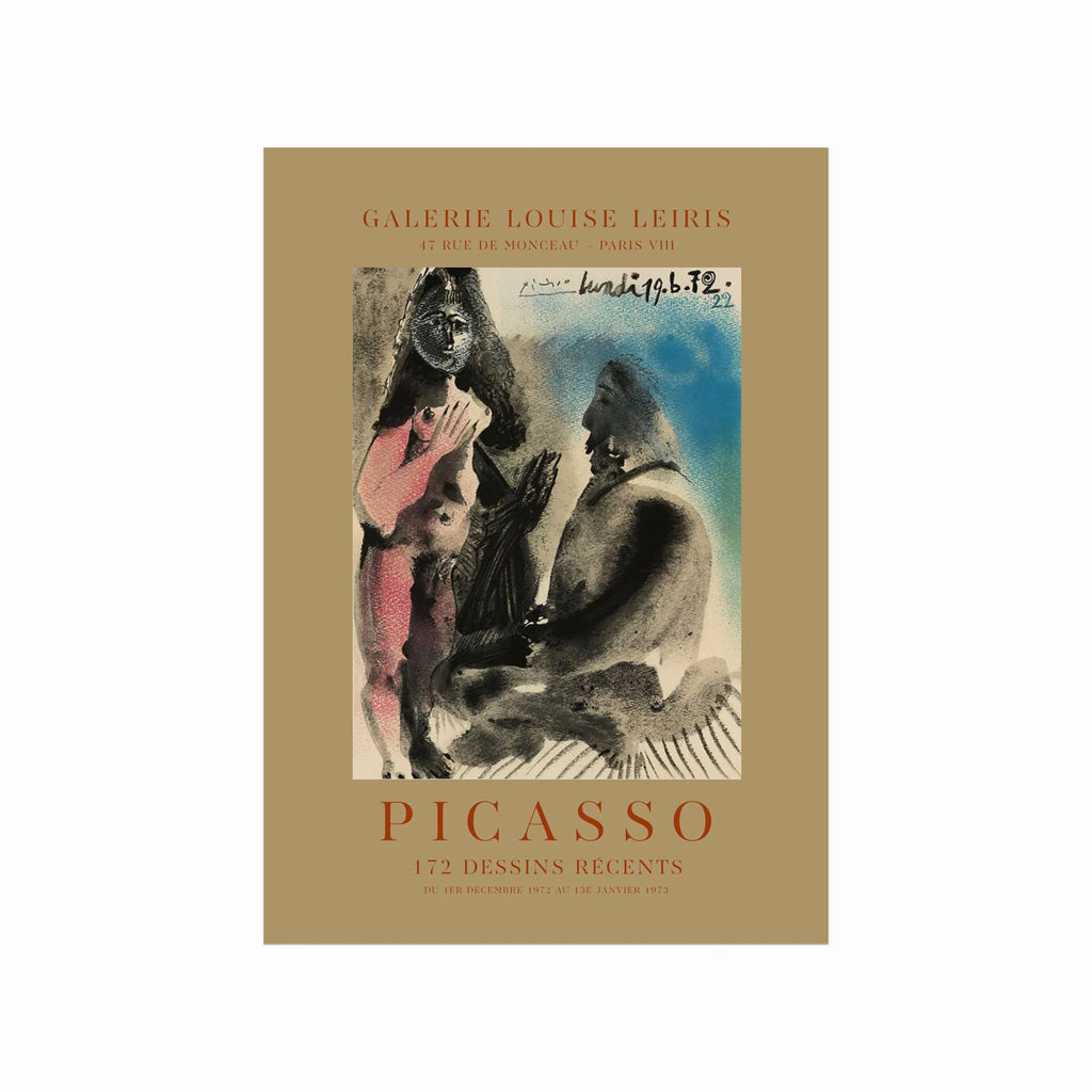 Pablo Picasso – Galerie Louise Leiris 02 art poster