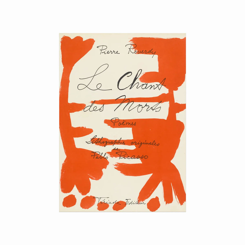 Pablo Picasso – Le Chant art poster