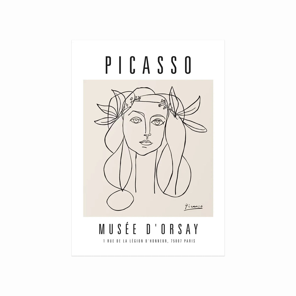 Pablo Picasso – Visage art poster