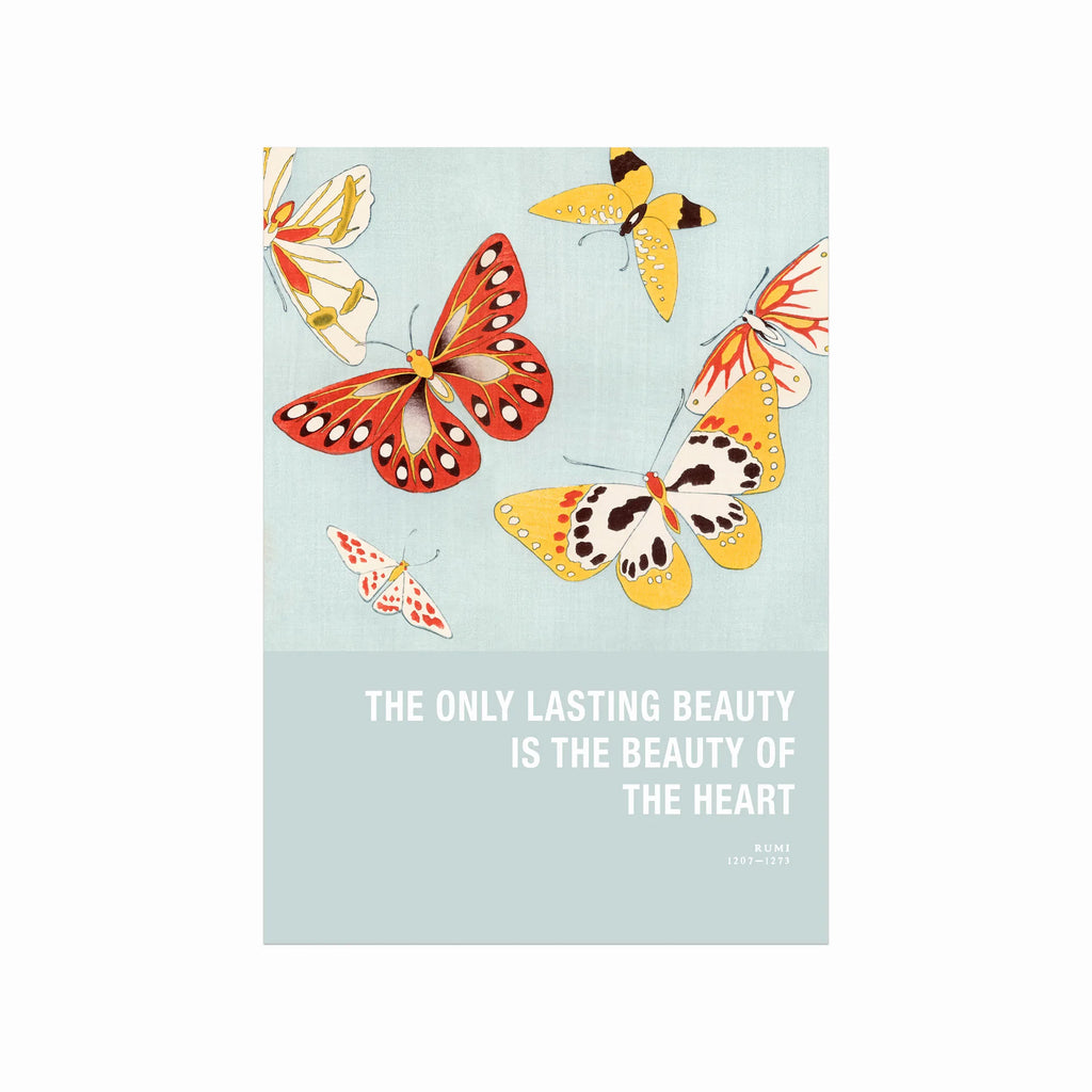 Rumi – The only lasting beauty art poster