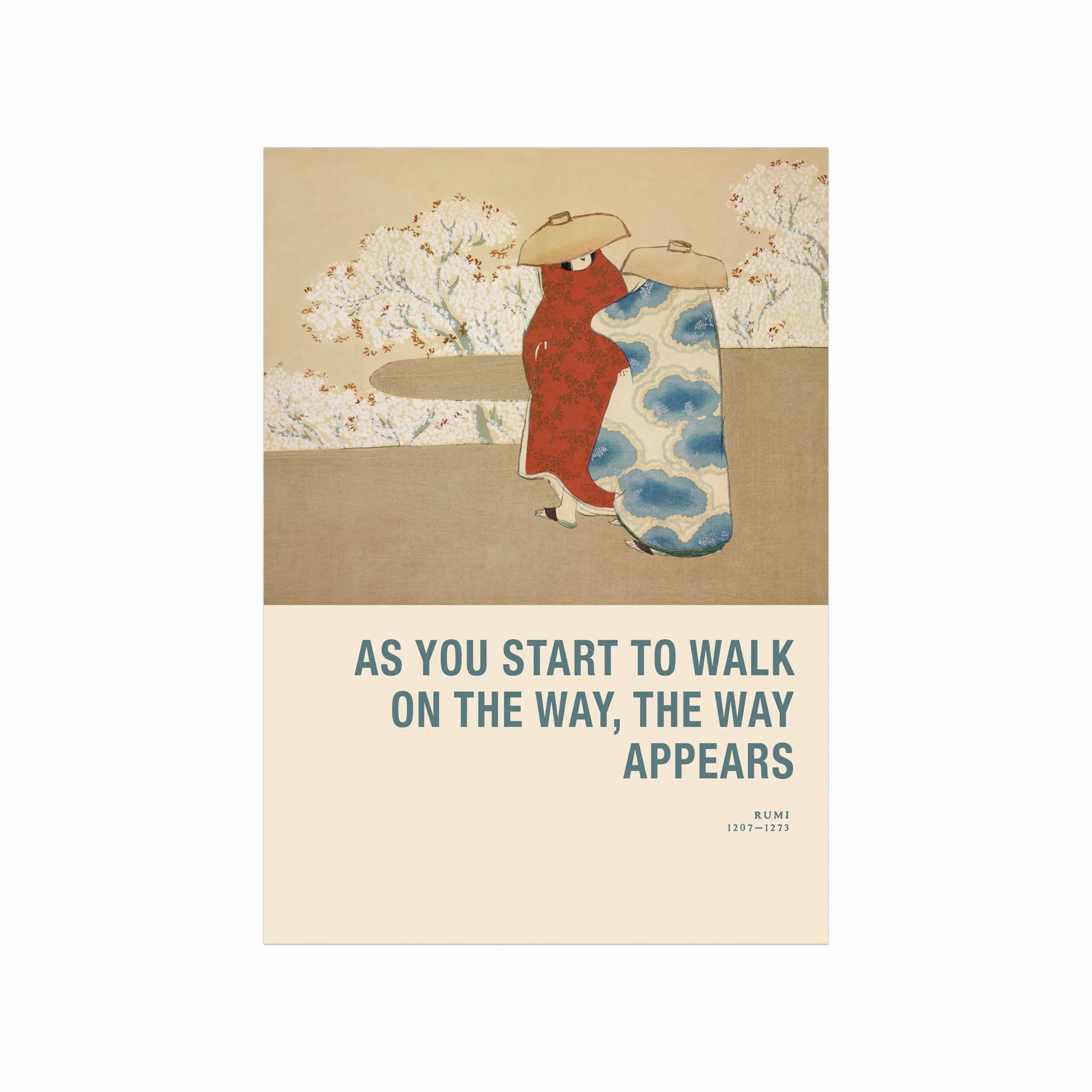 Rumi – The way appears art poster