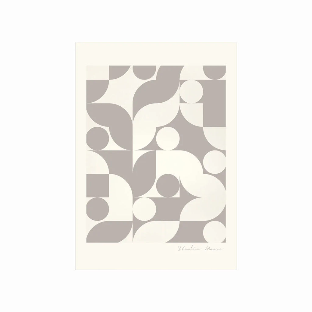 Studio Mano – Organic Abstraction art poster