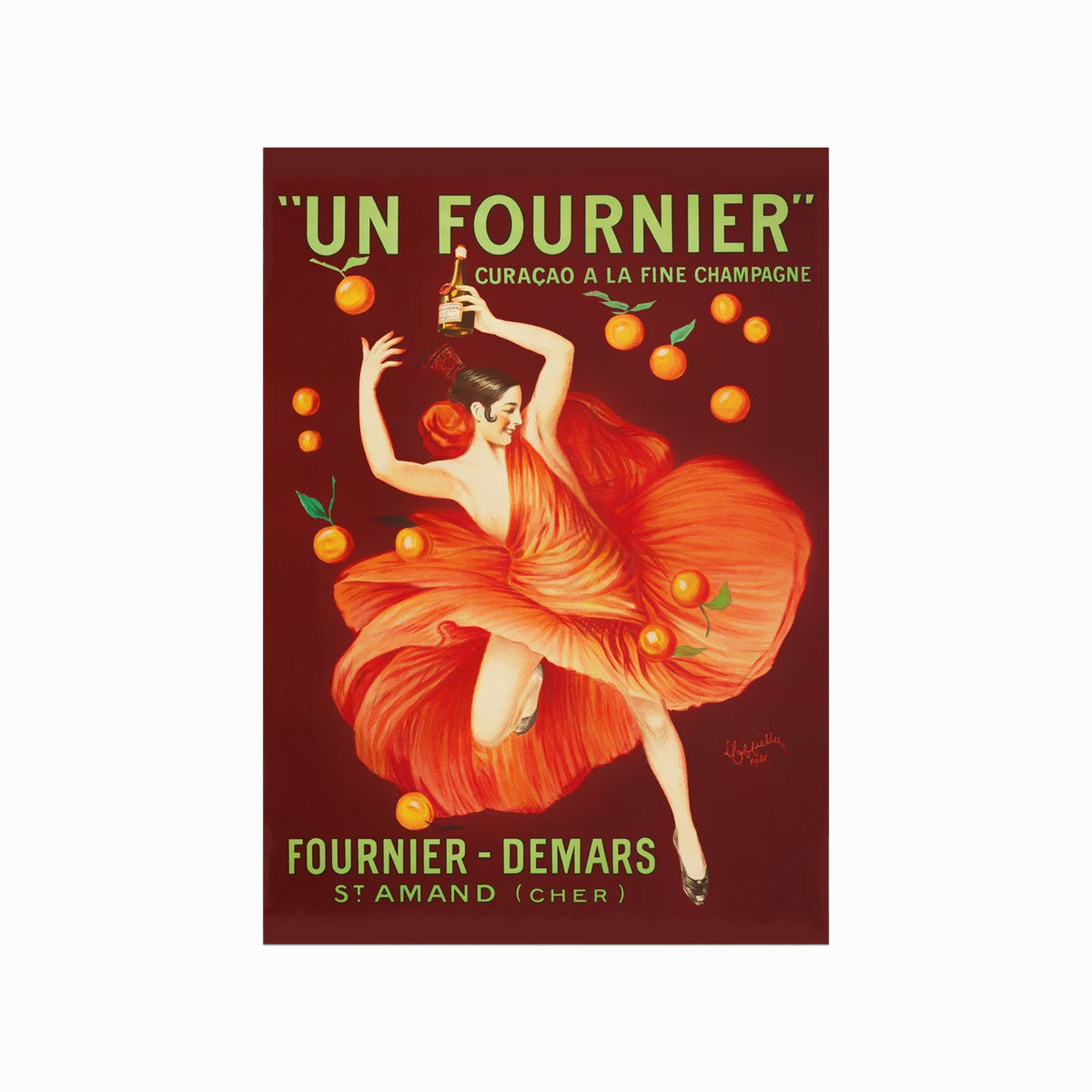 Vintage – Un Fournier art poster