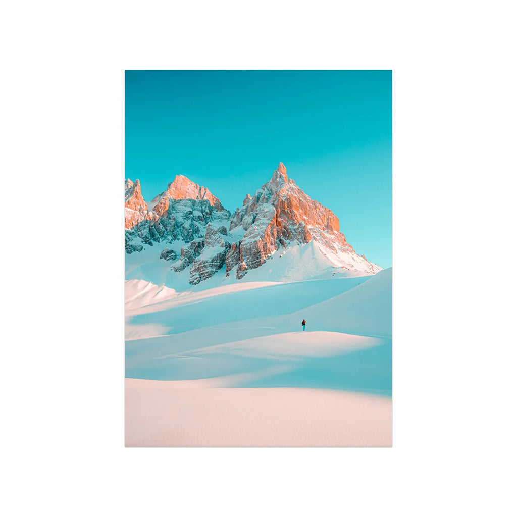 Top of the Mountain art poster