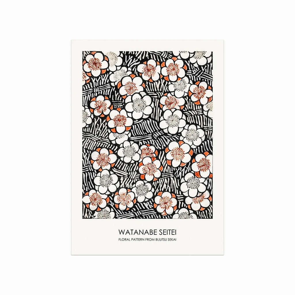 Floral pattern II art poster