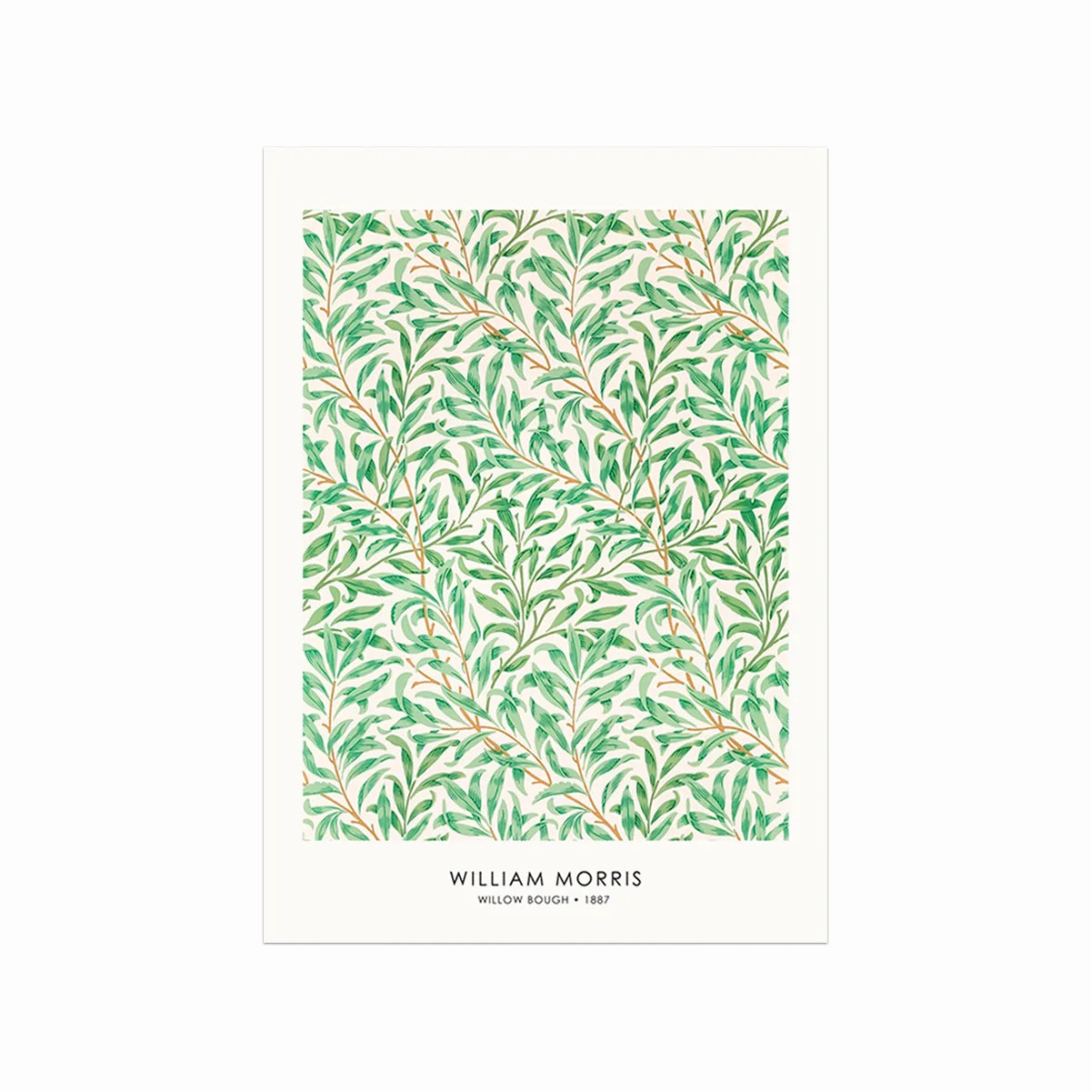 William Morris – Willow Bough art poster