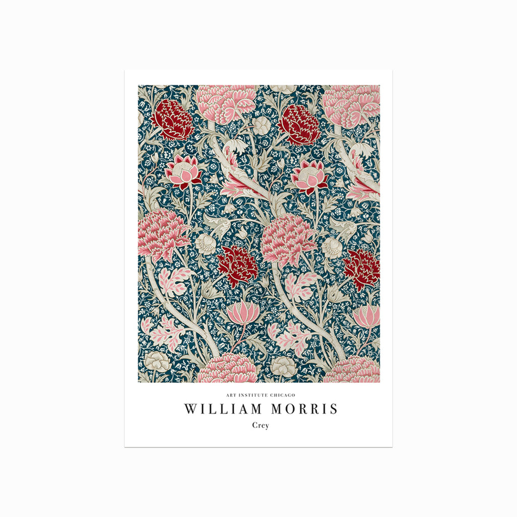 William Morris – Crey art poster