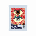 Yayoi Kusama – Eyes (Blue) art poster