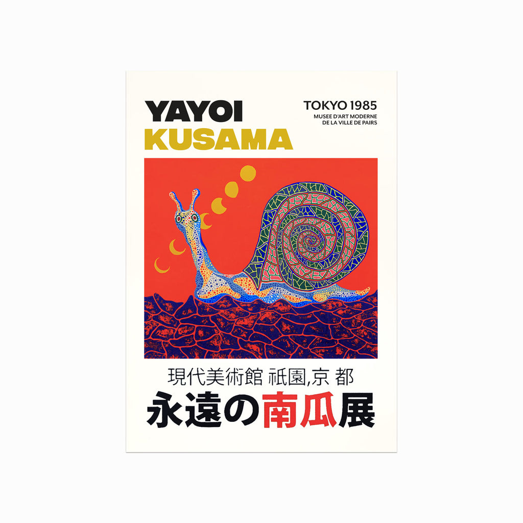 Yayoi Kusama – The Snail art poster