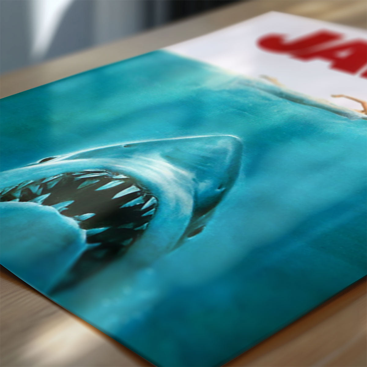 Jaws movie poster detail