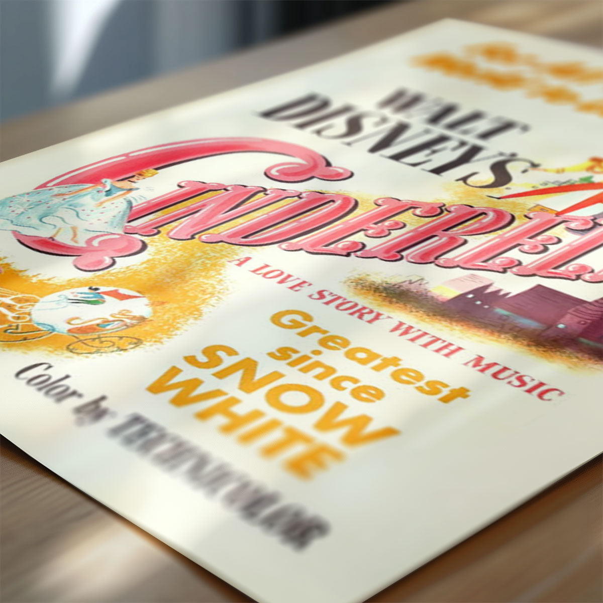 Cinderella movie poster detail