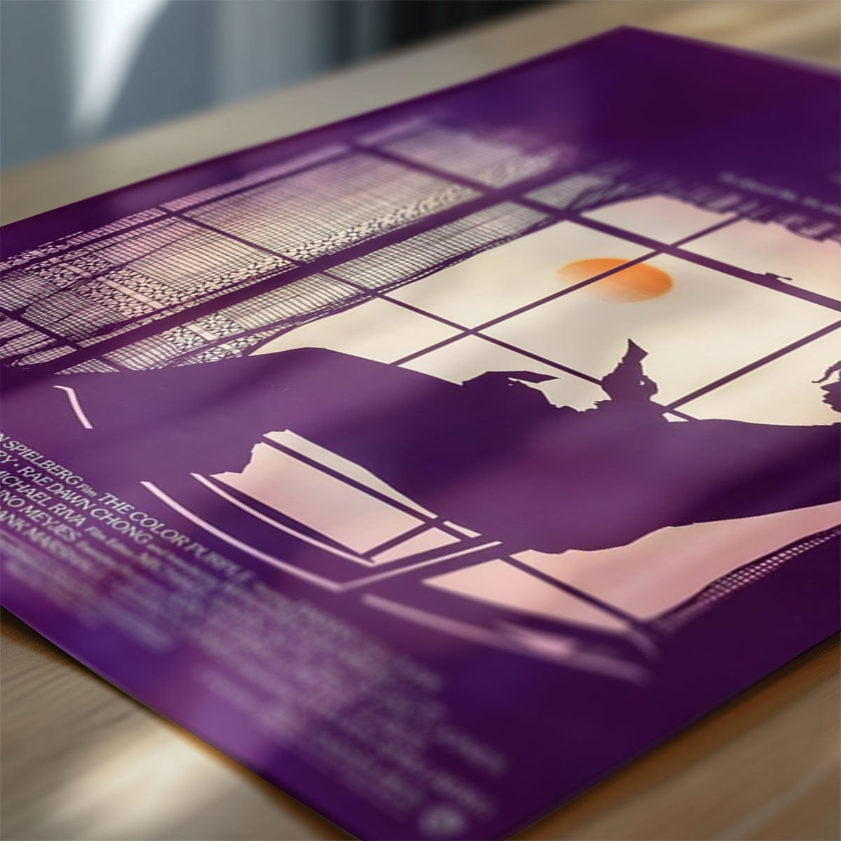 The Color Purple movie poster detail