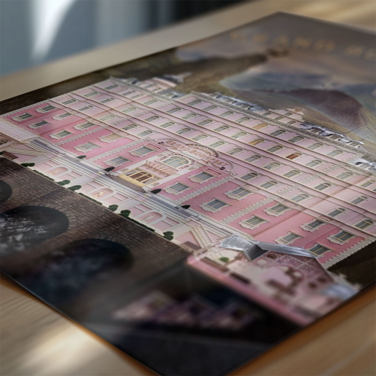 The Grand Budapest Hotel movie poster detail