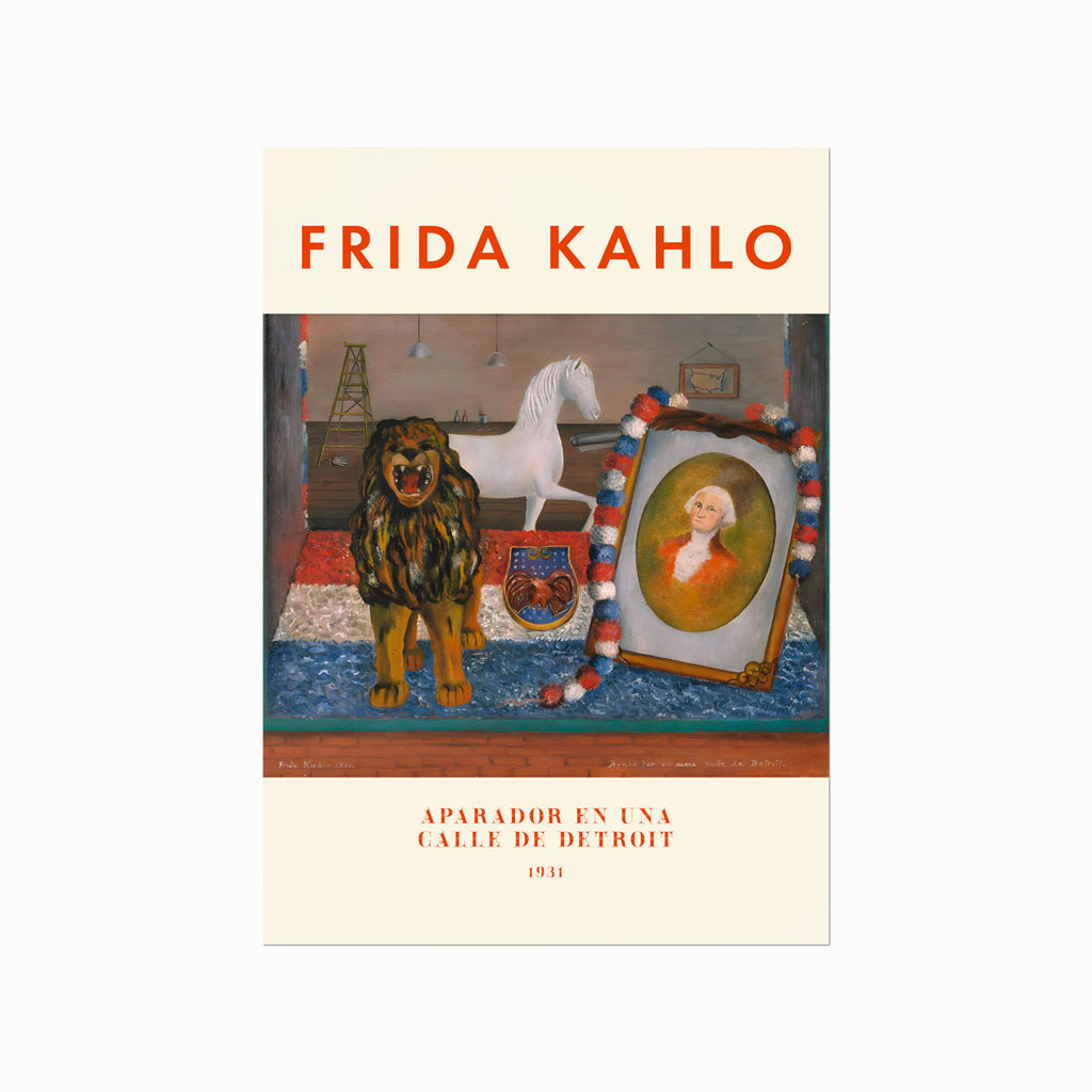 Frida Kahlo – Aparador en una Calle de Detroit