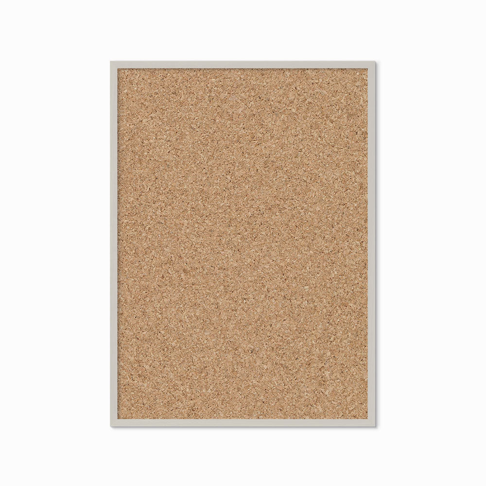 Cork Notice Board – Cashmere Gray Frame