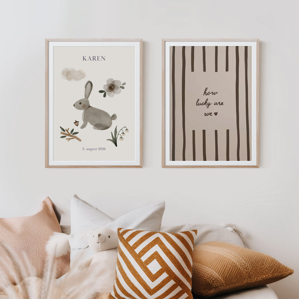 Name Poster – Rabbit
