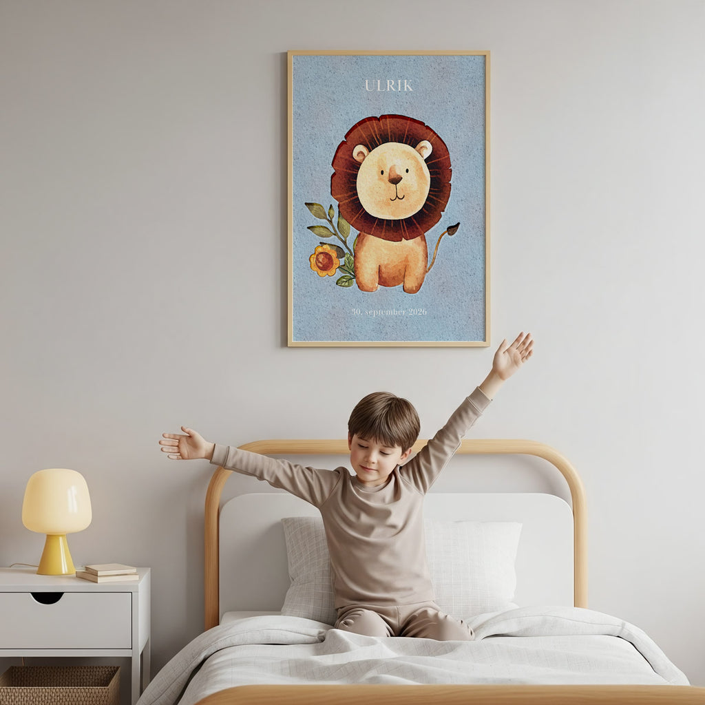 Name Poster – Lion
