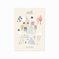Name Poster – Den lilla staden